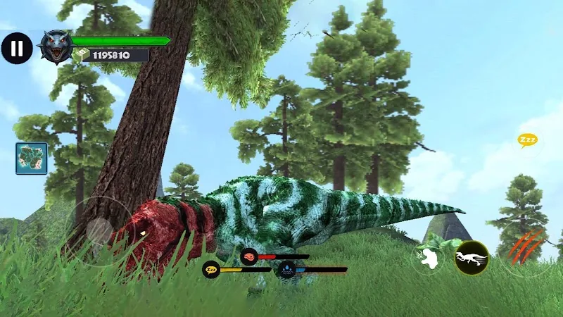 Скриншот Jurassic Clash Primal Dino Sim 4