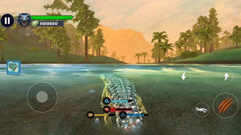 Скриншот Jurassic Clash Primal Dino Sim 5