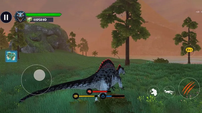 Скриншот Jurassic Clash Primal Dino Sim 6