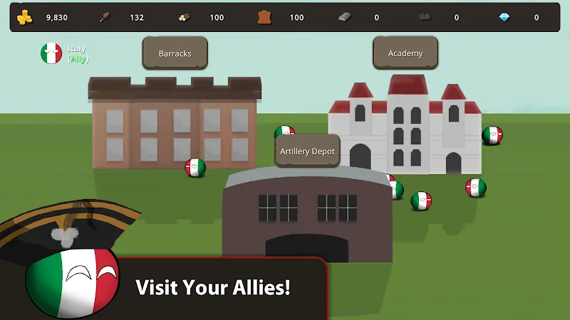 Скриншот Countryballs at War 5