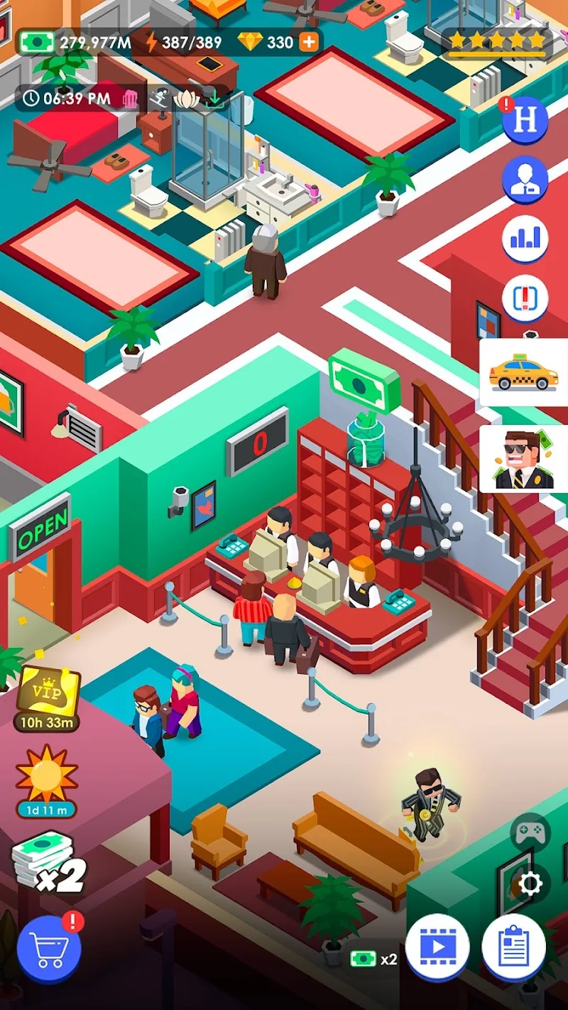 Скриншот Hotel Empire Tycoon 5