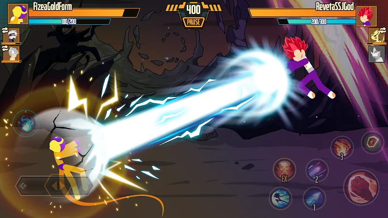 Скриншот Stickman Dragon Fight 2