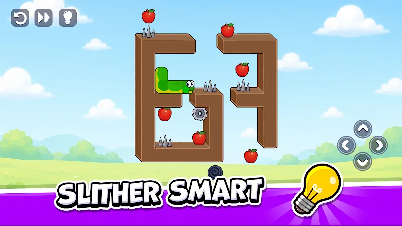 Скриншот Snake Puzzle: Slither to Eat 2