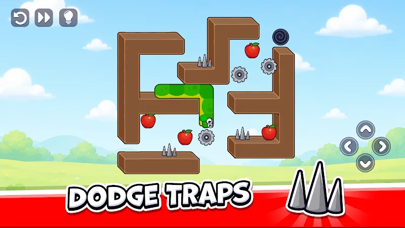 Скриншот Snake Puzzle: Slither to Eat 3