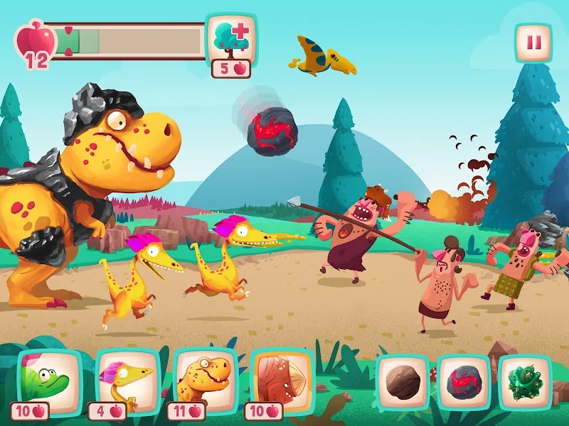 Скриншот Dino Bash 6