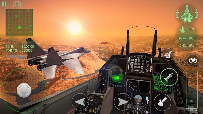 Скриншот Fighter Jet Combat: Warzone 3