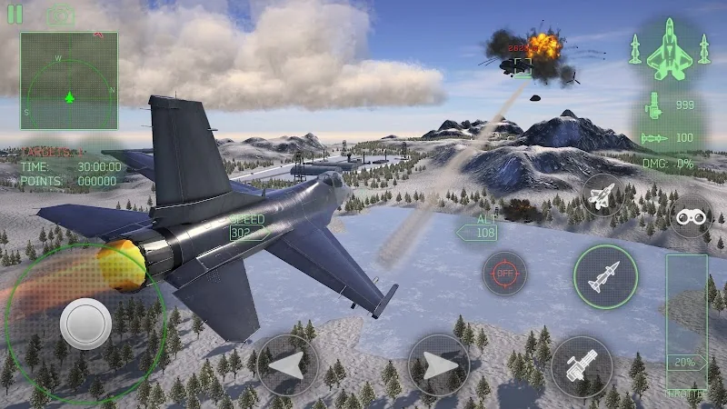 Скриншот Fighter Jet Combat: Warzone 4