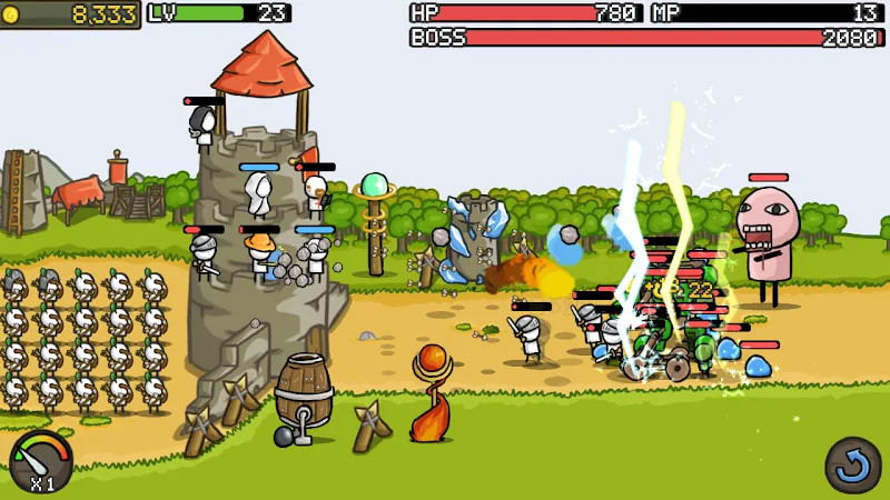 Скриншот Grow Castle 2