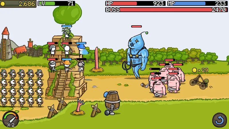 Скриншот Grow Castle 6