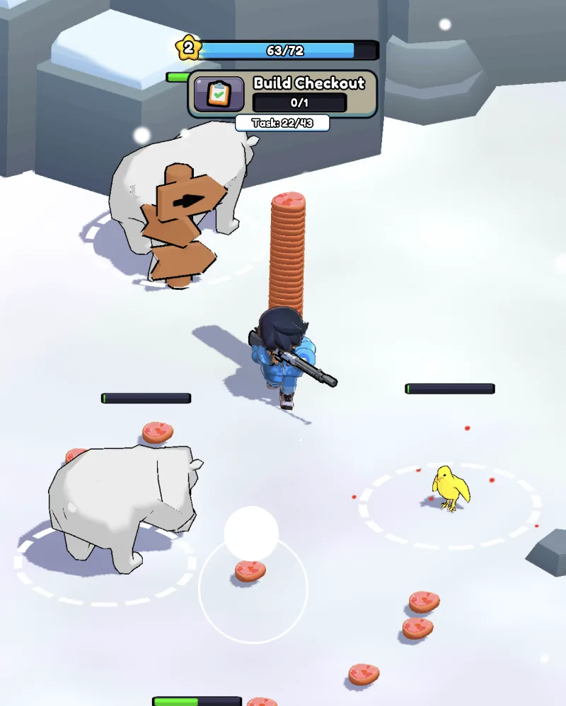 Скриншот Hunter Survivor: Whiteout 3