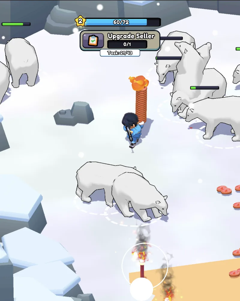 Скриншот Hunter Survivor: Whiteout 5