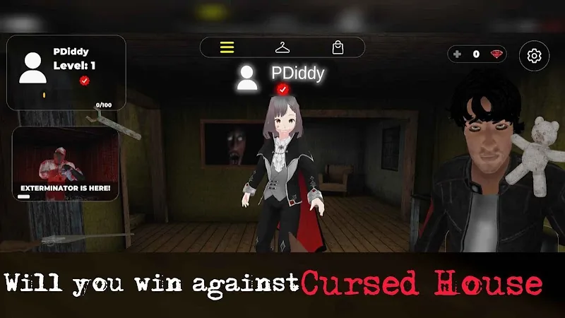 Скриншот Cursed House Multiplayer 2 2