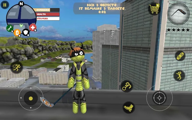Скриншот Stick Rope Hero 3