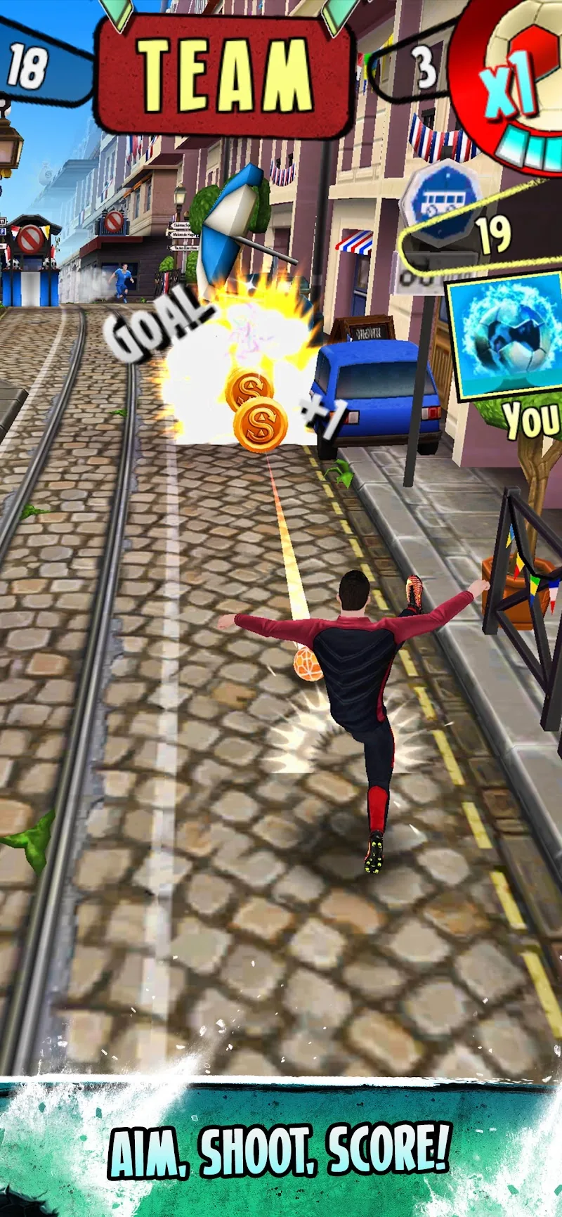 Скриншот Cristiano Ronaldo: Kick'n'Run 4
