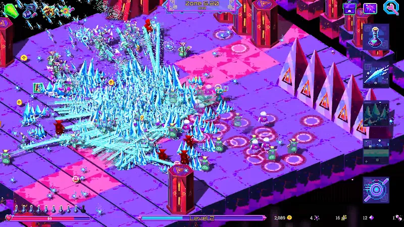 Скриншот Neon Spellstorm 2