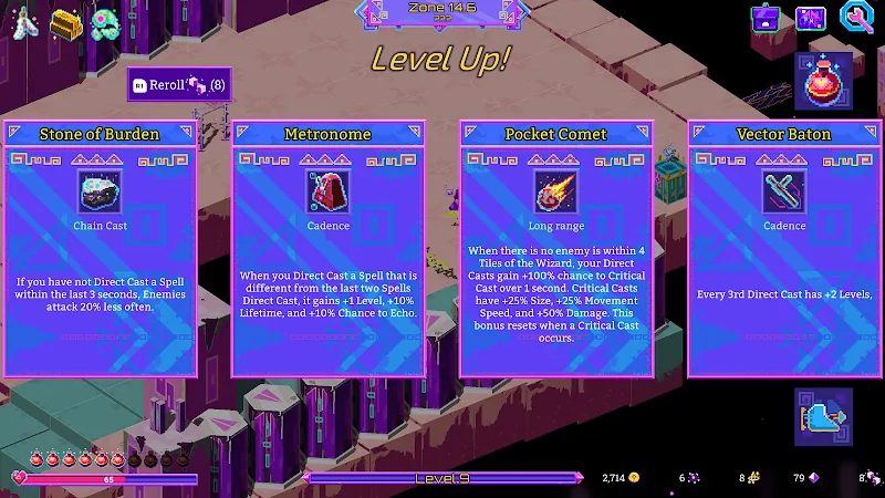 Скриншот Neon Spellstorm 3