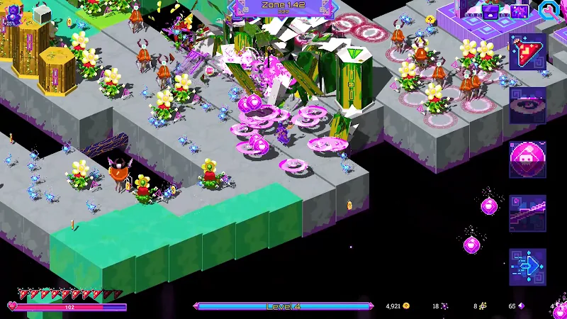 Скриншот Neon Spellstorm 4