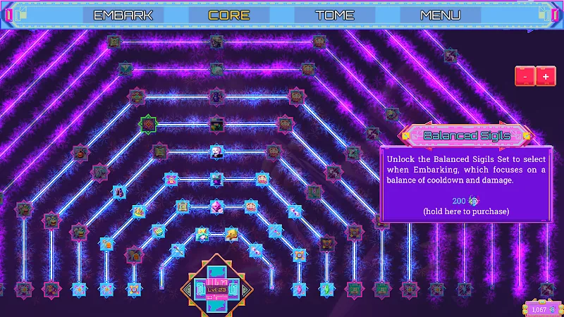 Скриншот Neon Spellstorm 5