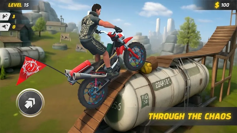 Скриншот Stunt Bike Madness 3