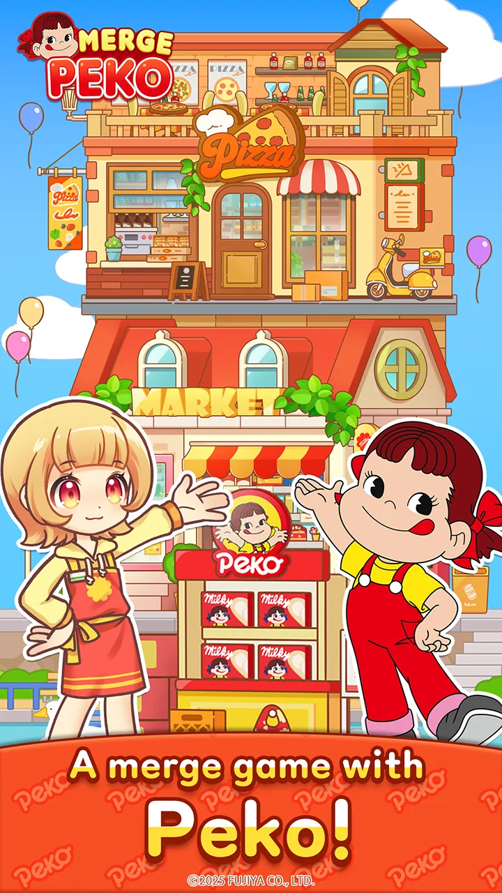 Скриншот Merge Peko: Sweets World 2