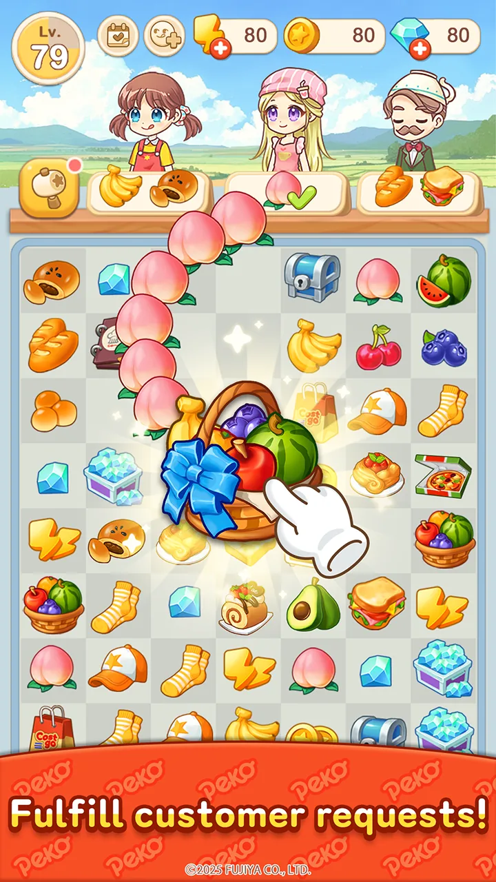 Скриншот Merge Peko: Sweets World 4