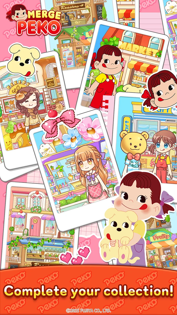 Скриншот Merge Peko: Sweets World 5