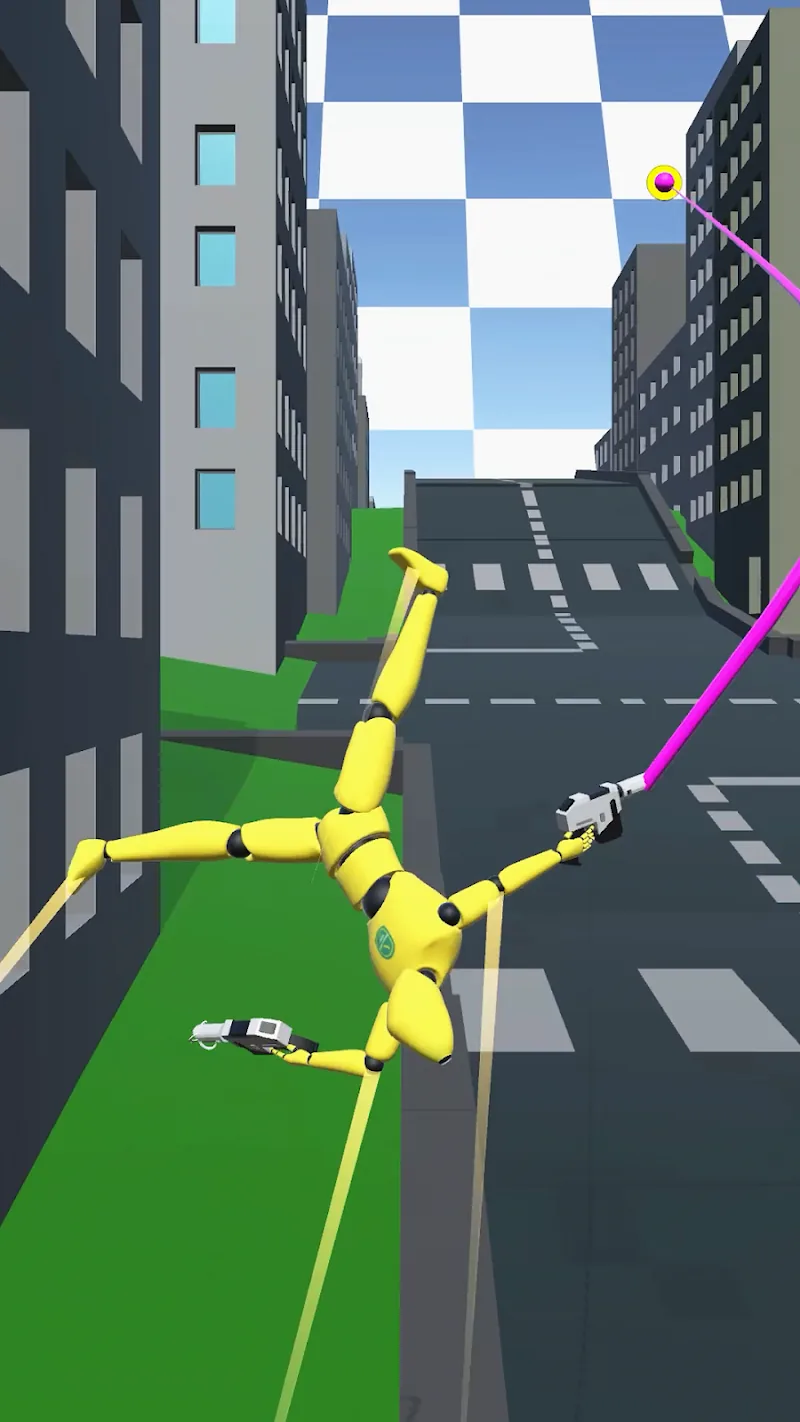 Скриншот Grapple Hook Hero: Zip Action 2