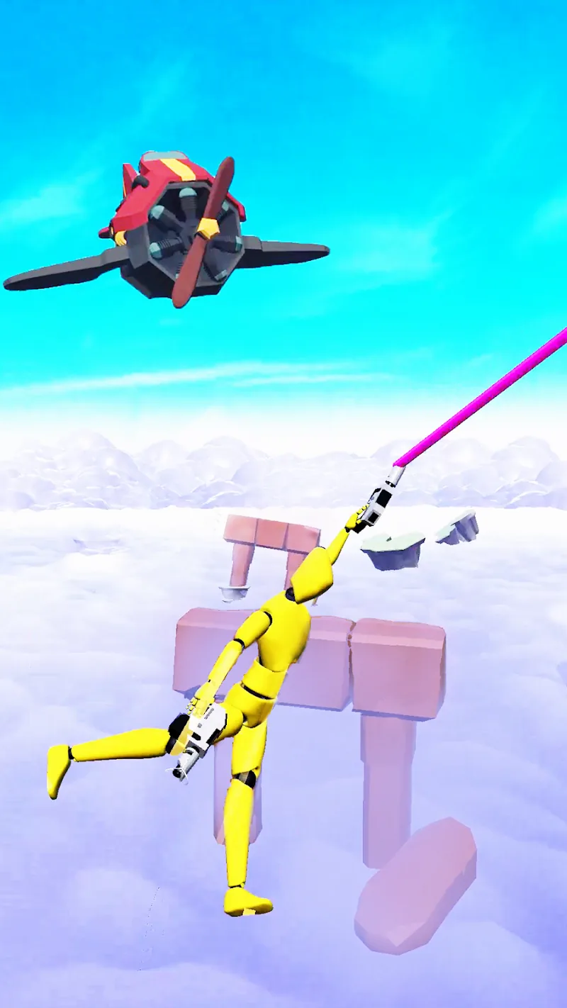 Скриншот Grapple Hook Hero: Zip Action 5