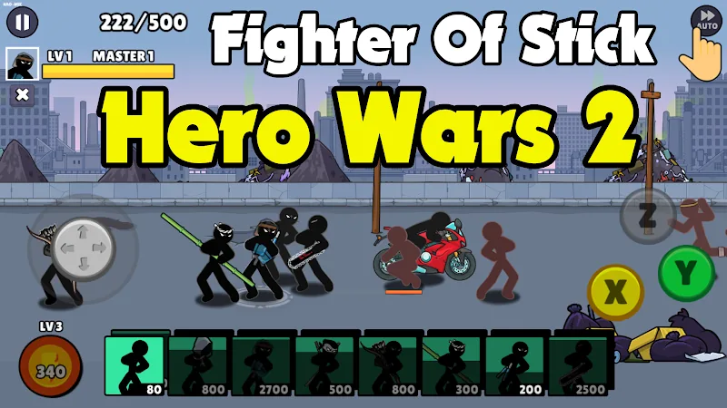 Скриншот Hero Wars 2: Fighter Of Stick 3
