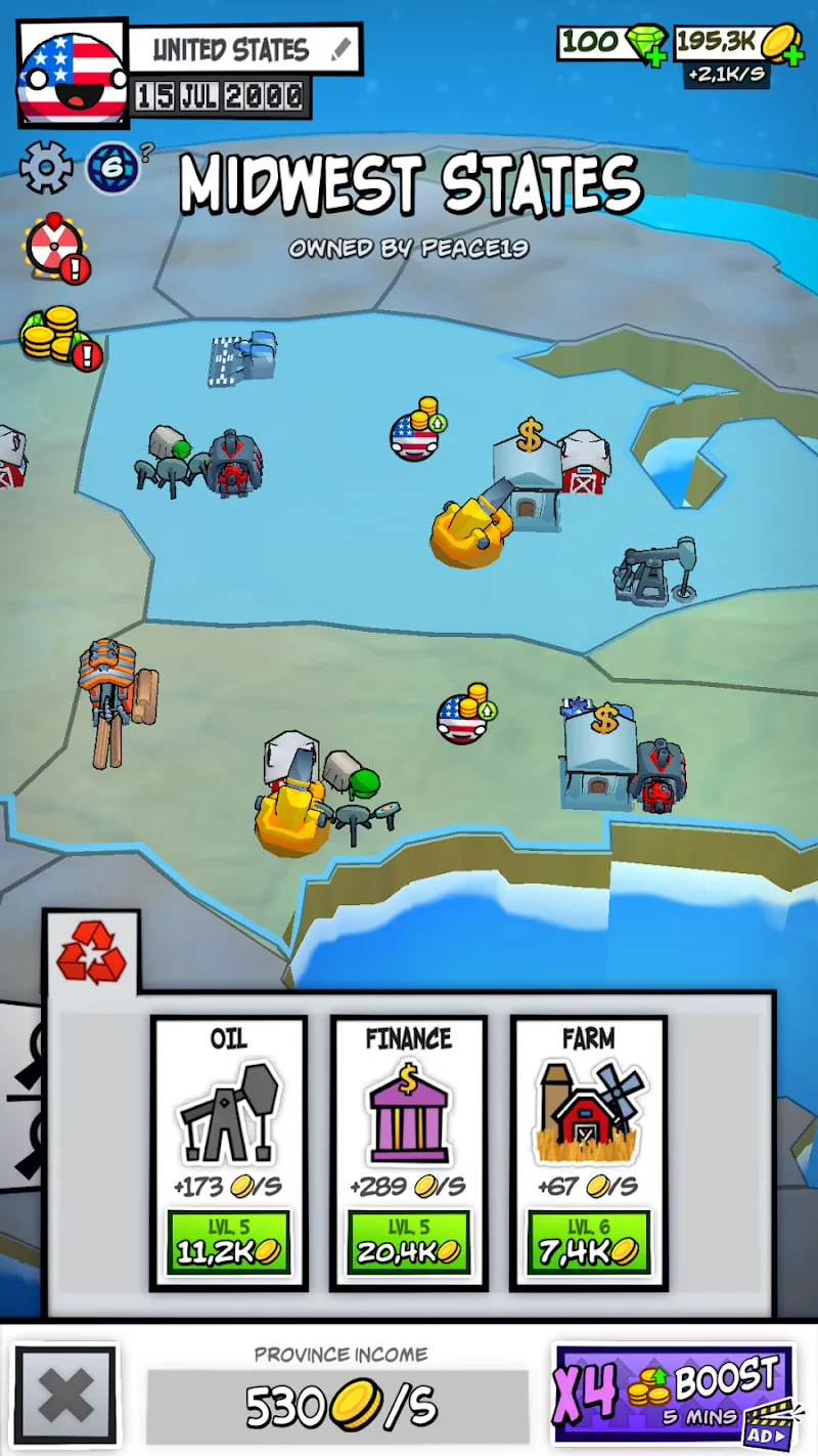 Скриншот Country Balls: State Takeover 4