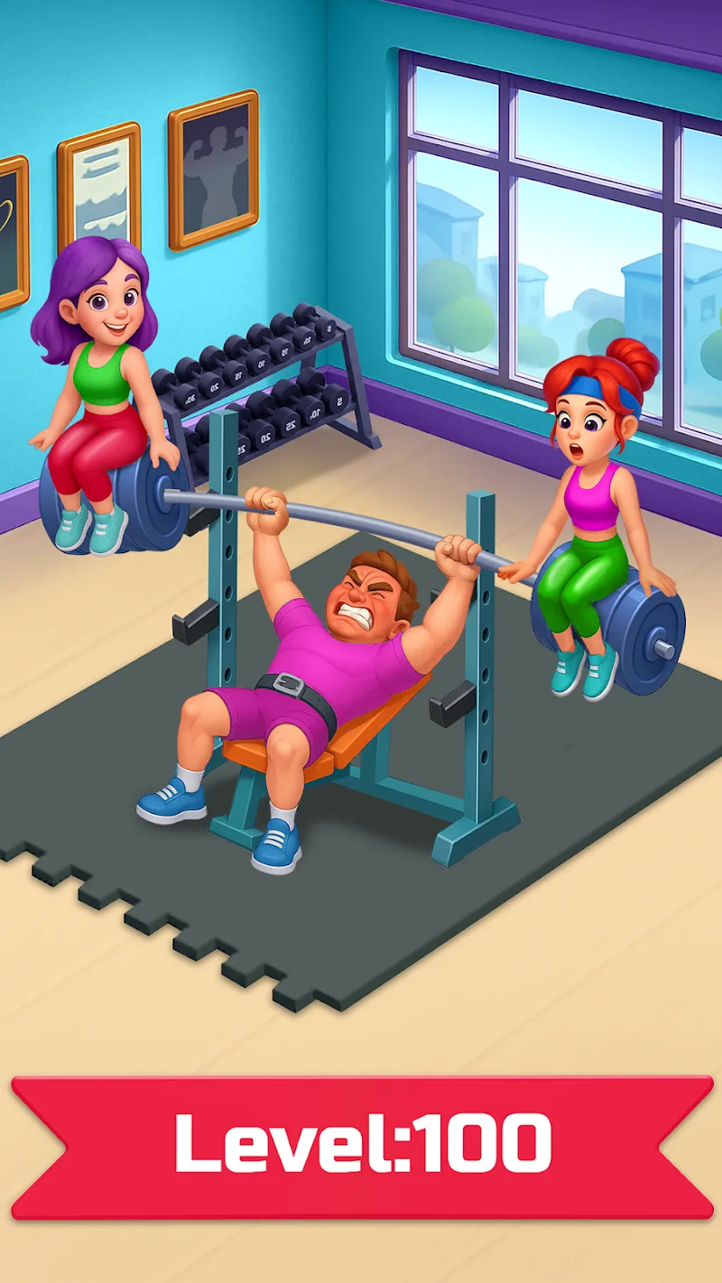 Скриншот Happy Fitness: Gym Game 3