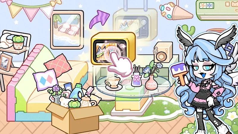Скриншот Angela World: Avatar Life 5