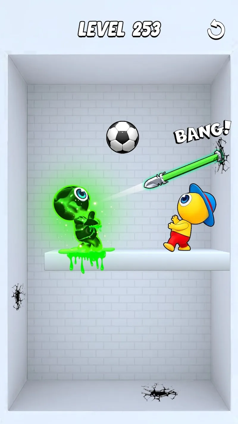 Скриншот Spring Spear: Aim & Snap 2