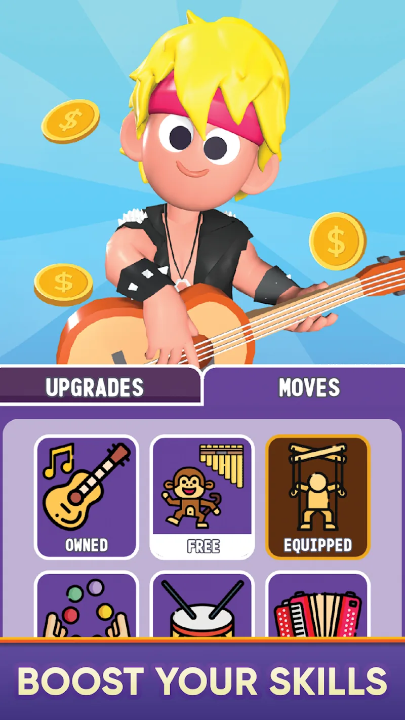 Скриншот Street Life: Merge Tap Clicker 4