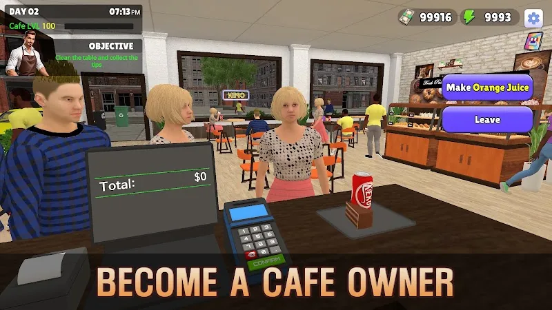 Скриншот My Cafe Simulator 4