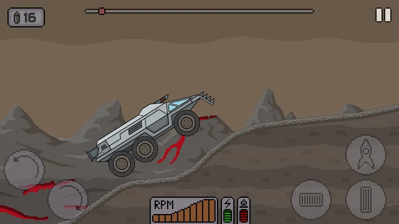 Скриншот Death Rover - Луноход и зомби 6