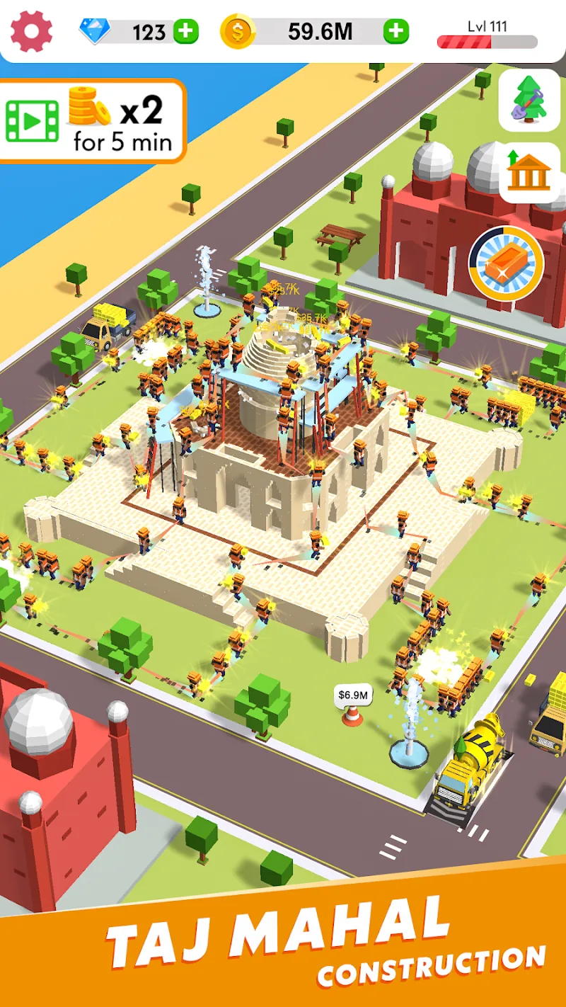 Скриншот Idle Construction 3D 5