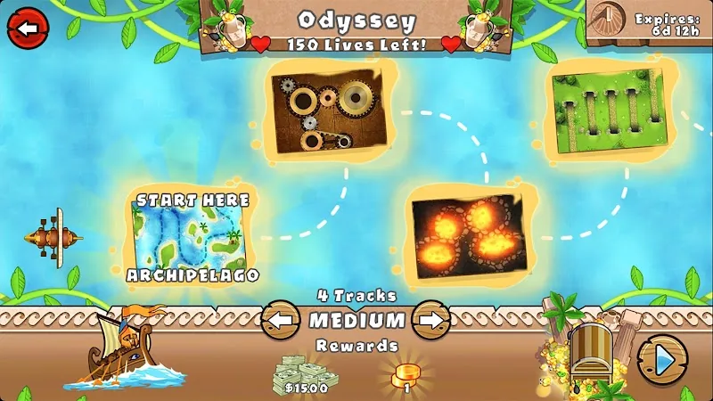 Скриншот Bloons TD 5 4