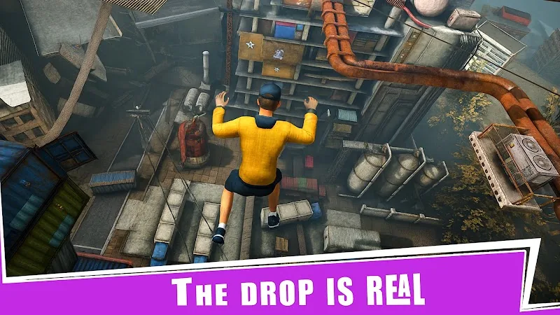 Скриншот Going Up Rooftop - Parkour 3D 5