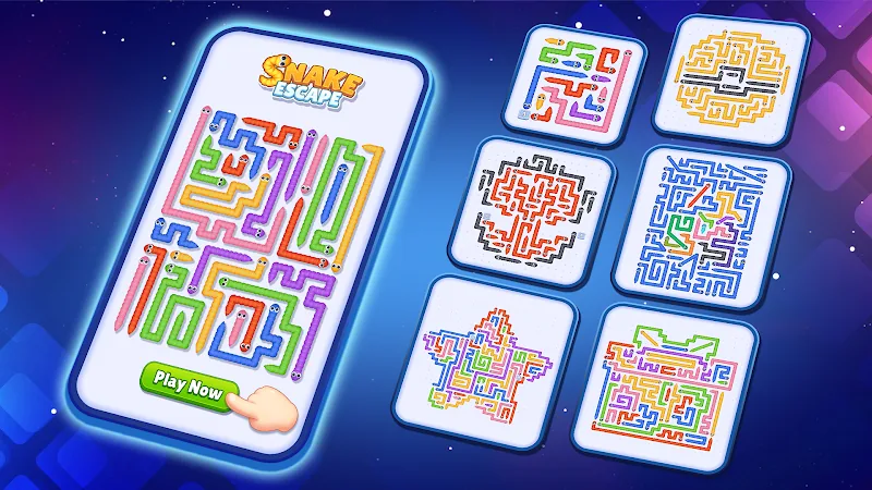 Скриншот Snake Escape 5