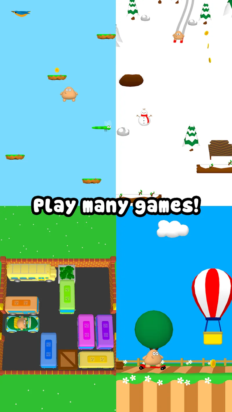 Скриншот Pou 3D 2