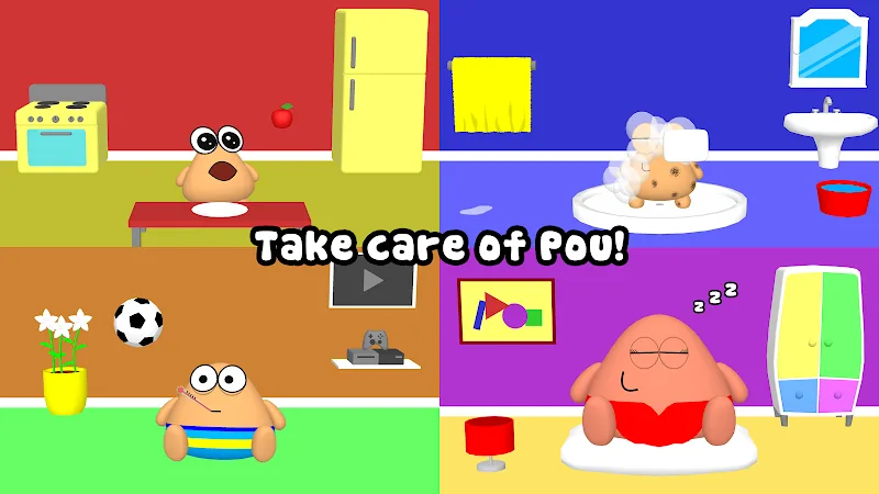 Скриншот Pou 3D 5