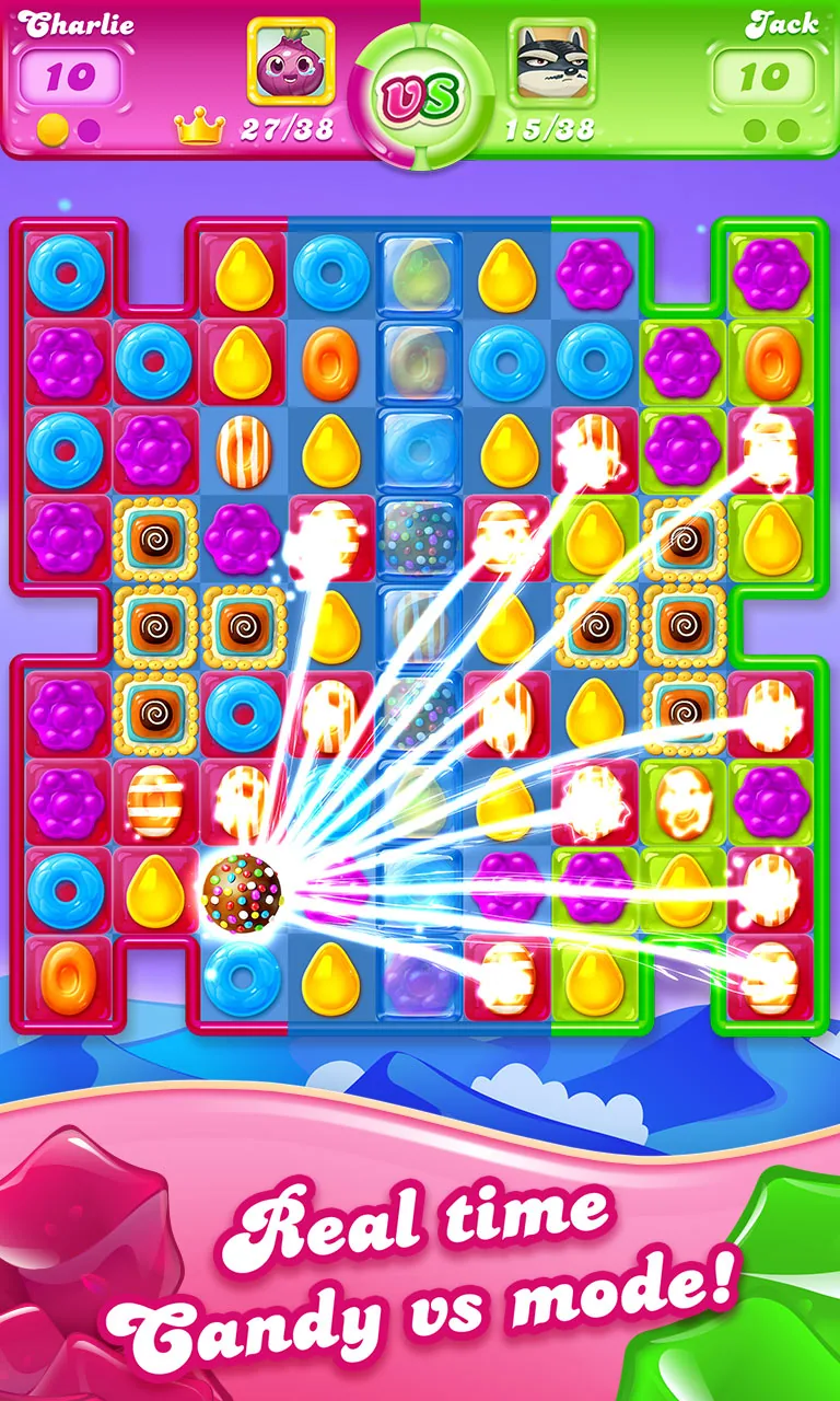 Скриншот Candy Crush Saga 3