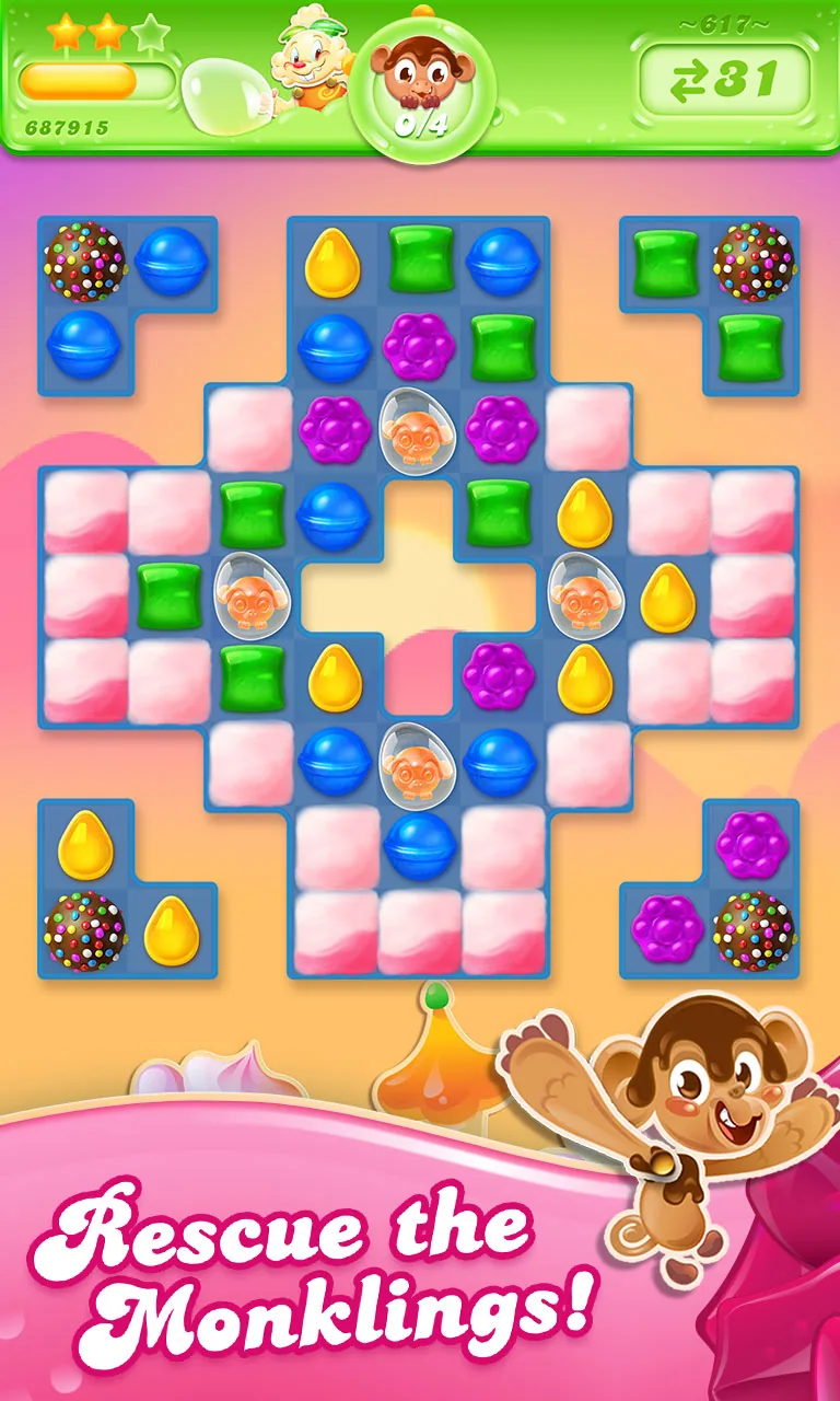 Скриншот Candy Crush Saga 4