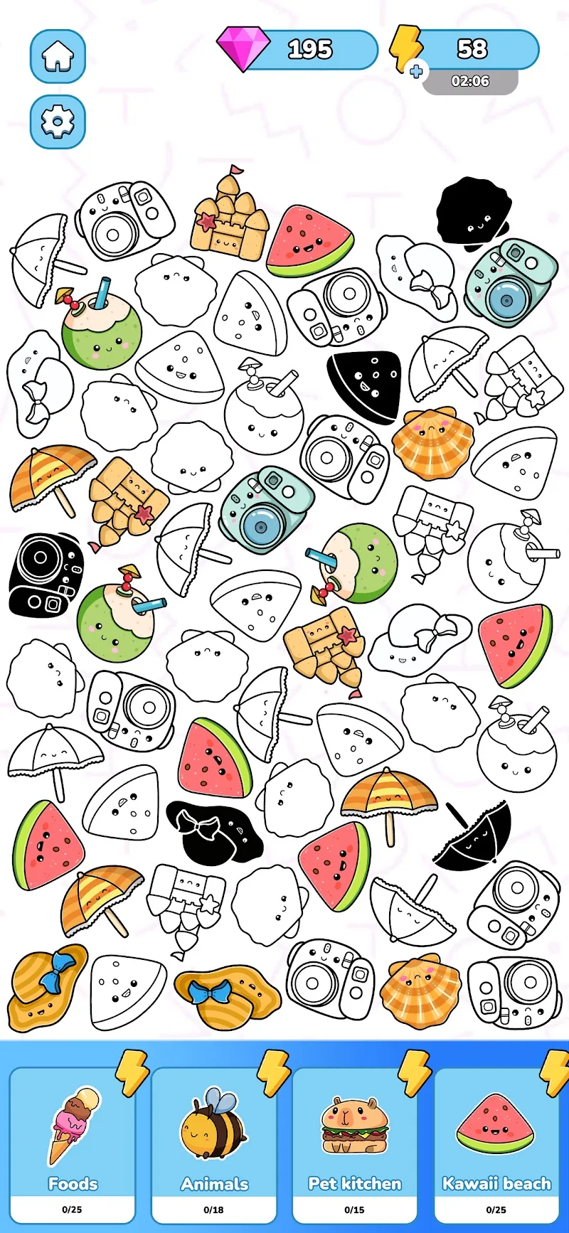 Скриншот Merge Sticker Playbook 2D 2
