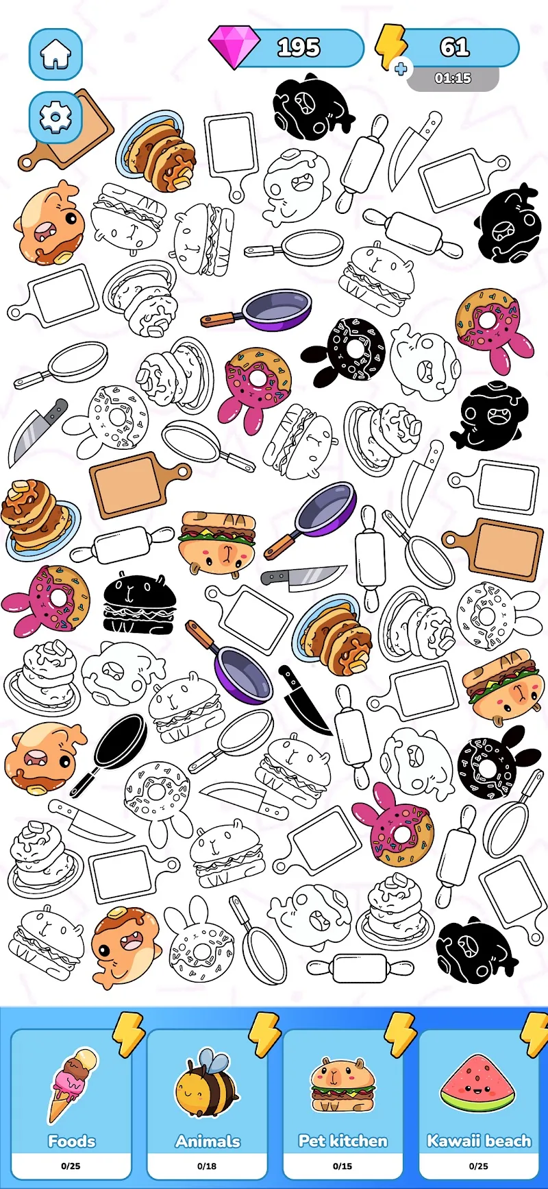 Скриншот Merge Sticker Playbook 2D 3