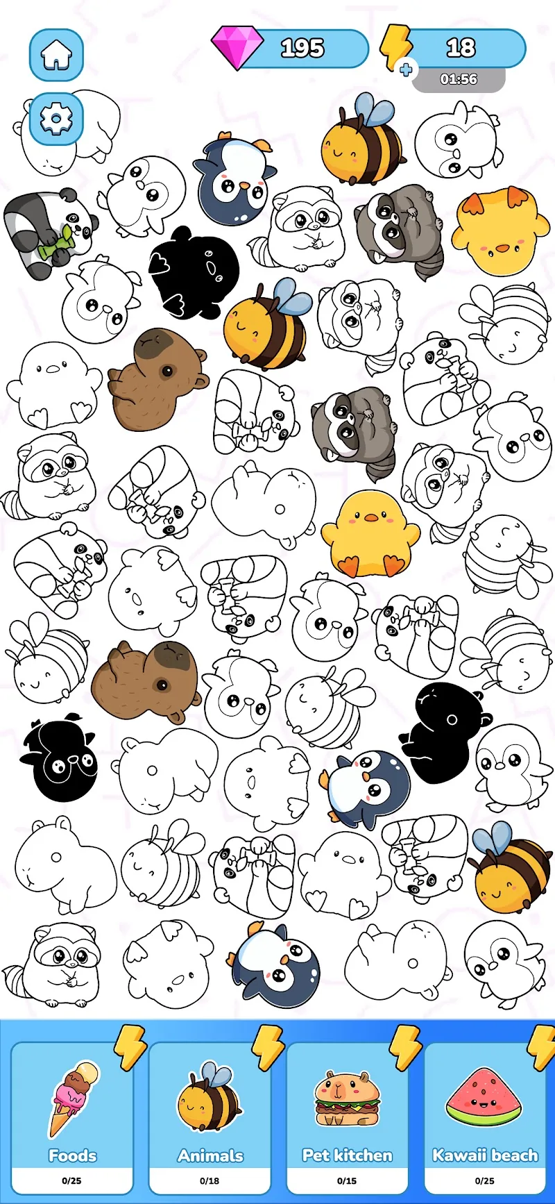Скриншот Merge Sticker Playbook 2D 4