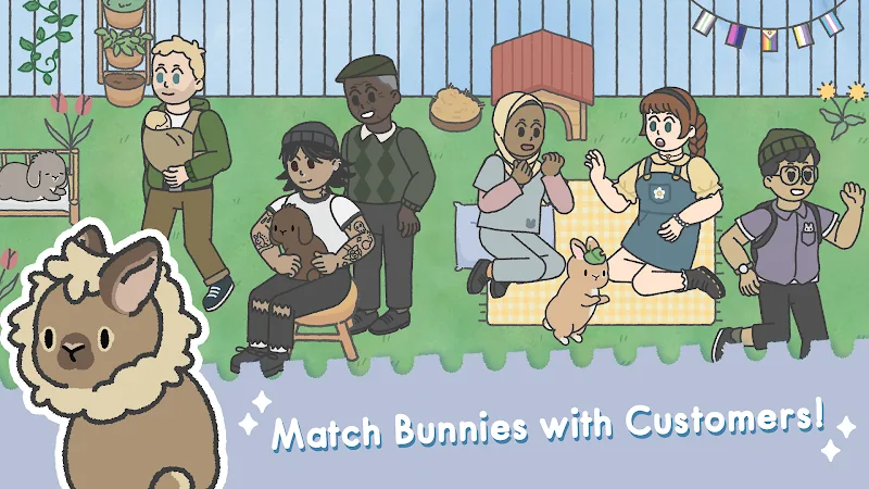 Скриншот Bunny Haven - Cute Cafe 5