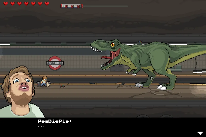 Скриншот PewDiePie: Legend of Brofist 4