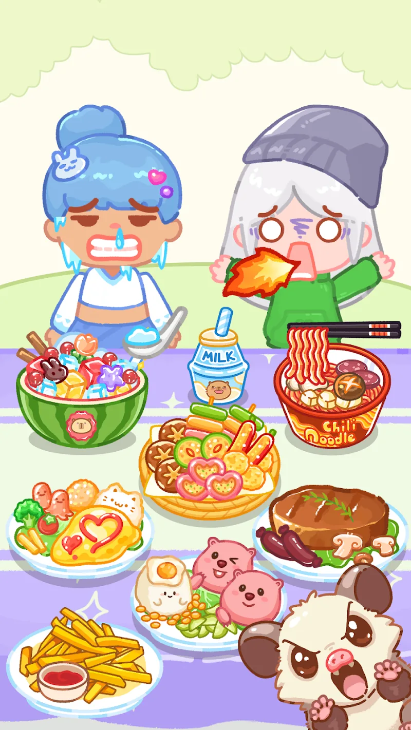 Скриншот Mukbang ASMR Livestream Party 6